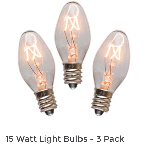 Scentsy Other - Scentsy 15 watt bulbs 3 pack